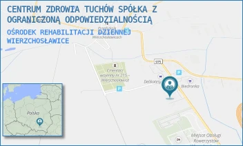 OŚRODEK REHABILITACJI DZIENNEJ - CENTRUM ZDROWIA TUCHÓW SPÓŁKA Z OGRANICZONĄ ODPOWIEDZIALNOŚCIĄ - WIERZCHOSŁAWICE 39B,  WIERZCHOSŁAWICE