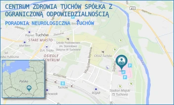 PORADNIA NEUROLOGICZNA - CENTRUM ZDROWIA TUCHÓW SPÓŁKA Z OGRANICZONĄ ODPOWIEDZIALNOŚCIĄ - UL. SZPITALNA 1,  TUCHÓW