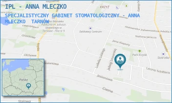 SPECJALISTYCZNY GABINET STOMATOLOGICZNY - ANNA MLECZKO - IPL - ANNA MLECZKO - UL. LEONA SCHILLERA 28,  TARNÓW