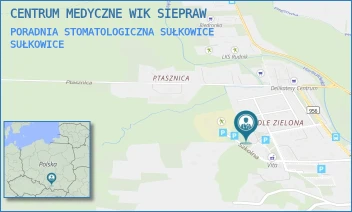 PORADNIA STOMATOLOGICZNA SUŁKOWICE - CENTRUM MEDYCZNE WIK SIEPRAW - UL. SZKOLNA 9,  SUŁKOWICE