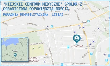 PORADNIA REHABILITACYJNA - "MIEJSKIE CENTRUM MEDYCZNE" SPÓŁKA Z OGRANICZONĄ ODPOWIEDZIALNOŚCIĄ - UL. 9 MAJA 2,  LIBIĄŻ