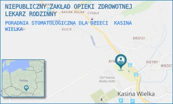 PORADNIA STOMATOLOGICZNA DLA DZIECI - NIEPUBLICZNY ZAKŁAD OPIEKI ZDROWOTNEJ LEKARZ RODZINNY - KASINA WIELKA 761,  KASINA WIELKA