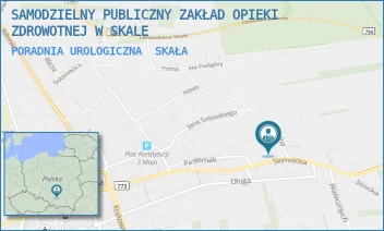 PORADNIA UROLOGICZNA - SAMODZIELNY PUBLICZNY ZAKŁAD OPIEKI ZDROWOTNEJ W SKALE - UL. SŁOMNICKA 69,  SKAŁA