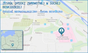 ODDZIAŁ NEONATOLOGICZNY - ZESPÓŁ OPIEKI ZDROWOTNEJ W SUCHEJ BESKIDZKIEJ - UL. SZPITALNA 22,  SUCHA BESKIDZKA