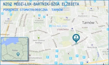 PORADNIA STOMATOLOGICZNA - NZOZ MEDI-LUX BARTNIK-OŻGA ELŻBIETA - UL. BEMA 5,  TARNÓW