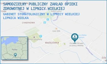GABINET STOMATOLOGICZNY W LIPNICY WIELKIEJ - SAMODZIELNY PUBLICZNY ZAKŁAD OPIEKI ZDROWOTNEJ W LIPNICY WIELKIEJ - UL. LIPNICA WIELKA 517,  LIPNICA WIELKA