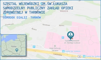 OŚRODEK DIALIZ - SZPITAL WOJEWÓDZKI IM.ŚW.ŁUKASZA SAMODZIELNY PUBLICZNY ZAKŁAD OPIEKI ZDROWOTNEJ W TARNOWIE - UL. LWOWSKA 178A,  TARNÓW