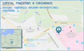 ODDZIAŁ CHIRURGII URAZOWO-ORTOPEDYCZNEJ - SZPITAL POWIATOWY W CHRZANOWIE - UL. TOPOLOWA 16,  CHRZANÓW