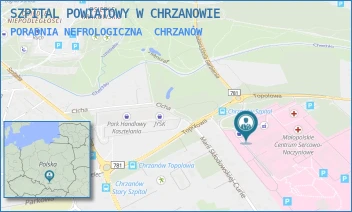 PORADNIA NEFROLOGICZNA - SZPITAL POWIATOWY W CHRZANOWIE - UL. TOPOLOWA 16,  CHRZANÓW