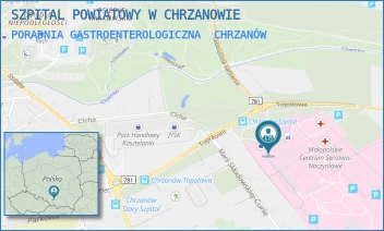 PORADNIA GASTROENTEROLOGICZNA - SZPITAL POWIATOWY W CHRZANOWIE - UL. TOPOLOWA 16,  CHRZANÓW