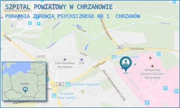 PORADNIA ZDROWIA PSYCHICZNEGO NR 1 - SZPITAL POWIATOWY W CHRZANOWIE - UL. TOPOLOWA 16,  CHRZANÓW