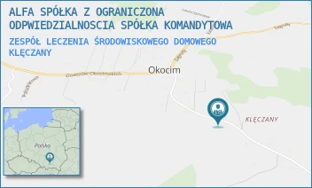 ZESPÓŁ LECZENIA ŚRODOWISKOWEGO DOMOWEGO - ALFA SPÓŁKA Z OGRANICZONA ODPWIEDZIALNOSCIA SPÓŁKA KOMANDYTOWA - KLĘCZANY 182,  KLĘCZANY