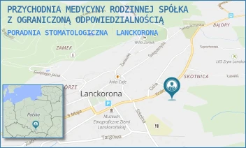 PORADNIA STOMATOLOGICZNA - PRZYCHODNIA MEDYCYNY RODZINNEJ SPÓŁKA Z OGRANICZONĄ ODPOWIEDZIALNOŚCIĄ - UL. KRAKOWSKA 10,  LANCKORONA