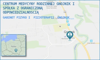GABINET FIZYKO I  FIZJOTERAPII - CENTRUM MEDYCYNY RODZINNEJ GNOJNIK I SPÓŁKA Z OGRANICZONĄ ODPOWIEDZIALNOSCIĄ - UL. GNOJNIK 222,  GNOJNIK