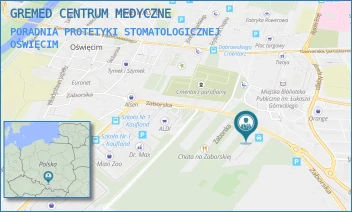 PORADNIA PROTETYKI STOMATOLOGICZNEJ - GREMED CENTRUM MEDYCZNE - UL. ZABORSKA 48A,  OŚWIĘCIM
