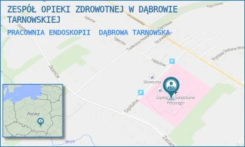 PRACOWNIA ENDOSKOPII - ZESPÓŁ OPIEKI ZDROWOTNEJ W DĄBROWIE TARNOWSKIEJ - UL. SZPITALNA 1,  DĄBROWA TARNOWSKA
