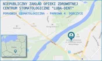 PORADNIA STOMATOLOGICZNA - PARKOWA 4 - NIEPUBLICZNY ZAKŁAD OPIEKI ZDROWOTNEJ CENTRUM STOMATOLOGICZNE "LUBA-DENT" - UL. PARKOWA 4,  DOBCZYCE