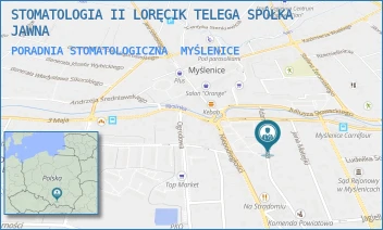 PORADNIA STOMATOLOGICZNA - STOMATOLOGIA II LORĘCIK TELEGA SPÓŁKA JAWNA - UL. ADAMA MICKIEWICZA 5,  MYŚLENICE