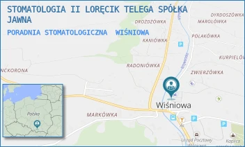 PORADNIA STOMATOLOGICZNA - STOMATOLOGIA II LORĘCIK TELEGA SPÓŁKA JAWNA - UL. WIŚNIOWA 317,  WIŚNIOWA