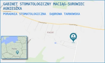 PORADNIA STOMATOLOGICZNA - GABINET STOMATOLOGICZNY MACIĄG-SUROWIEC AGNIESZKA - UL. SPADOWA 6,  DĄBROWA TARNOWSKA