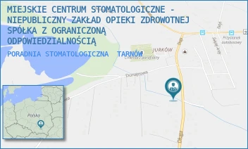 PORADNIA STOMATOLOGICZNA - MIEJSKIE CENTRUM STOMATOLOGICZNE - NIEPUBLICZNY ZAKŁAD OPIEKI ZDROWOTNEJ SPÓŁKA Z OGRANICZONĄ ODPOWIEDZIALNOŚCIĄ - UL. DŁUGA 18,  TARNÓW
