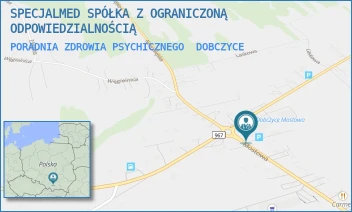 PORADNIA ZDROWIA PSYCHICZNEGO - SPECJALMED SPÓŁKA Z OGRANICZONĄ ODPOWIEDZIALNOŚCIĄ - MOSTOWA 17A,  DOBCZYCE
