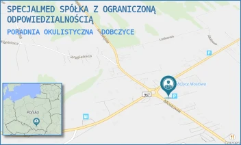 PORADNIA OKULISTYCZNA - SPECJALMED SPÓŁKA Z OGRANICZONĄ ODPOWIEDZIALNOŚCIĄ - UL. MOSTOWA 17A,  DOBCZYCE