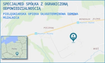 PIELĘGNIARSKA OPIEKA DŁUGOTERMINOWA DOMOWA - SPECJALMED SPÓŁKA Z OGRANICZONĄ ODPOWIEDZIALNOŚCIĄ - MSZALNICA 166,  MSZALNICA