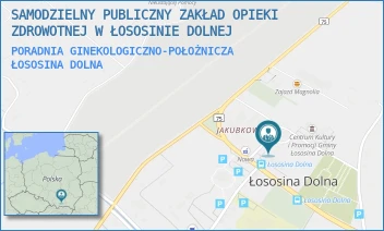 PORADNIA GINEKOLOGICZNO-POŁOŻNICZA - SAMODZIELNY PUBLICZNY ZAKŁAD OPIEKI ZDROWOTNEJ W ŁOSOSINIE DOLNEJ - ŁOSOSINA DOLNA 170,  ŁOSOSINA DOLNA