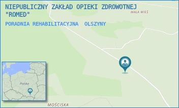 PORADNIA REHABILITACYJNA - NIEPUBLICZNY ZAKŁAD OPIEKI ZDROWOTNEJ "ROMED" - UL. OLSZYNY 574 574/574,  OLSZYNY