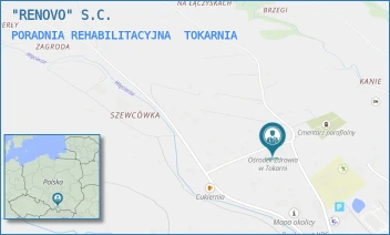 PORADNIA REHABILITACYJNA - "RENOVO" S.C. - TOKARNIA 400,  TOKARNIA