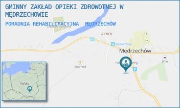 PORADNIA REHABILITACYJNA - GMINNY ZAKŁAD OPIEKI ZDROWOTNEJ W MĘDRZECHOWIE - UL. MĘDRZECHÓW 325,  MĘDRZECHÓW