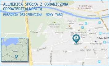 PORADNIA ORTOPEDYCZNA - ALLMEDICA SPÓŁKA Z OGRANICZONĄ ODPOWIEDZIALNOŚCIĄ - UL. KOLEJOWA 31,  NOWY TARG
