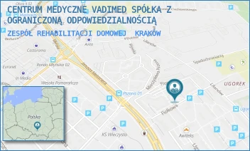 ZESPÓŁ REHABILITACJI DOMOWEJ - CENTRUM MEDYCZNE VADIMED SPÓŁKA Z OGRANICZONĄ ODPOWIEDZIALNOŚCIĄ - UL. FIOŁKOWA 6,  KRAKÓW