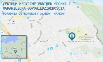 PORADNIA OSTEOPOROZY-UŁANÓW - CENTRUM MEDYCZNE VADIMED SPÓŁKA Z OGRANICZONĄ ODPOWIEDZIALNOŚCIĄ - UL. UŁANÓW 29 A,  KRAKÓW
