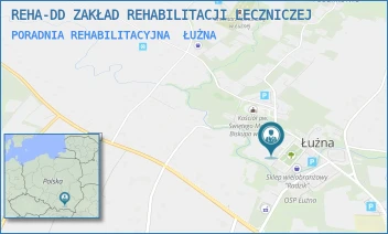 PORADNIA REHABILITACYJNA - REHA-DD ZAKŁAD REHABILITACJI LECZNICZEJ - ŁUŻNA 609,  ŁUŻNA