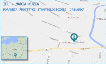 PORADNIA PROTETYKI STOMATOLOGICZNEJ - IPL - MARIA KUZIA - UL. PEŁTNIKÓW 6 [BRAK],  JABŁONKA
