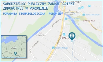 PORADNIA STOMATOLOGICZNA - SAMODZIELNY PUBLICZNY ZAKŁAD OPIEKI ZDROWOTNEJ W PORONINIE W LIKWIDACJI - UL. ZA TOREM 7,  PORONIN