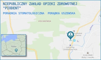 PORADNIA STOMATOLOGICZNA - NIEPUBLICZNY ZAKŁAD OPIEKI ZDROWOTNEJ "PIODENT" - PORĄBKA USZEWSKA 301,  PORĄBKA USZEWSKA