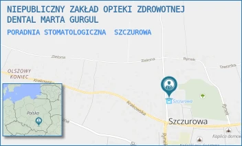 PORADNIA STOMATOLOGICZNA - NIEPUBLICZNY ZAKŁAD OPIEKI ZDROWOTNEJ DENTAL MARTA GURGUL - UL. RYNEK 3,  SZCZUROWA