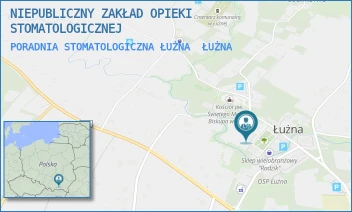 PORADNIA STOMATOLOGICZNA ŁUŻNA - NIEPUBLICZNY ZAKŁAD OPIEKI STOMATOLOGICZNEJ - ŁUŻNA 609,  ŁUŻNA