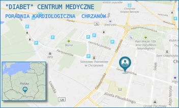 PORADNIA KARDIOLOGICZNA - "DIABET" CENTRUM MEDYCZNE - UL. KOŚCIUSZKI 18,  CHRZANÓW