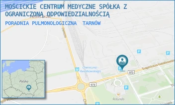 PORADNIA PULMONOLOGICZNA - MOŚCICKIE CENTRUM MEDYCZNE SPÓŁKA Z OGRANICZONĄ ODPOWIEDZIALNOŚCIĄ - UL. EUGENIUSZA KWIATKOWSKIEGO 15,  TARNÓW