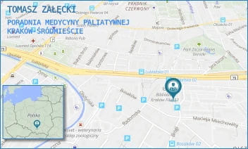 PORADNIA MEDYCYNY PALIATYWNEJ - TOMASZ ZAŁĘCKI - UL. BOSAKÓW 11,  KRAKÓW-ŚRÓDMIEŚCIE