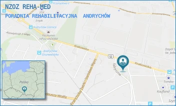PORADNIA REHABILITACYJNA - NZOZ REHA-MED - UL. KRAKOWSKA 91,  ANDRYCHÓW