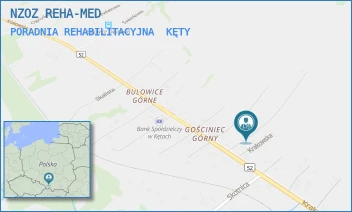 PORADNIA REHABILITACYJNA - NZOZ REHA-MED - UL. KRAKOWSKA 59/A,  KĘTY