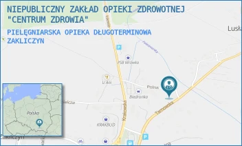 PIELĘGNIARSKA OPIEKA DŁUGOTERMINOWA - NIEPUBLICZNY ZAKŁAD OPIEKI ZDROWOTNEJ "CENTRUM ZDROWIA" - UL. TARNOWSKA 9,  ZAKLICZYN