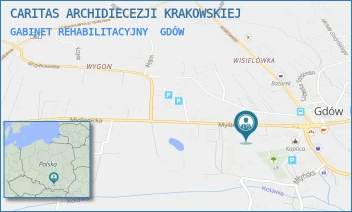 GABINET REHABILITACYJNY - CARITAS ARCHIDIECEZJI KRAKOWSKIEJ - GDÓW 756,  GDÓW