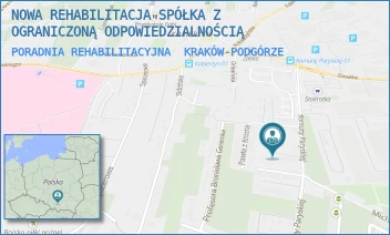 PORADNIA REHABILITACYJNA - NOWA REHABILITACJA SPÓŁKA Z OGRANICZONĄ ODPOWIEDZIALNOŚCIĄ - UL. KOMUNY PARYSKIEJ 24,  KRAKÓW-PODGÓRZE
