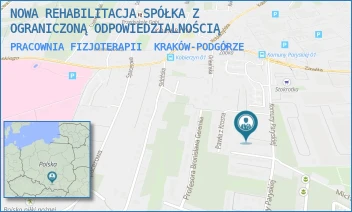 PRACOWNIA FIZJOTERAPII - NOWA REHABILITACJA SPÓŁKA Z OGRANICZONĄ ODPOWIEDZIALNOŚCIĄ - UL. KOMUNY PARYSKIEJ 24,  KRAKÓW-PODGÓRZE